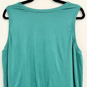 ✨ Peloton Seamless Muscle Tank – Women’s Teal XL/XXL Sleeveless Workout Top ✨